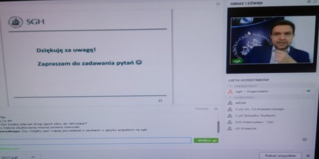 Webinarium SGH w I LO